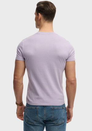 Superdry Essential Logo Embroidered T-Shirt, Wisteria Purple