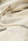 Superdry Essential Logo Hoodie, Light Stone Beige