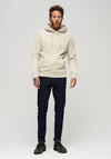 Superdry Essential Logo Hoodie, Light Stone Beige