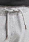 Superdry Essential Logo Jersey Shorts, Glacier Grey Marl