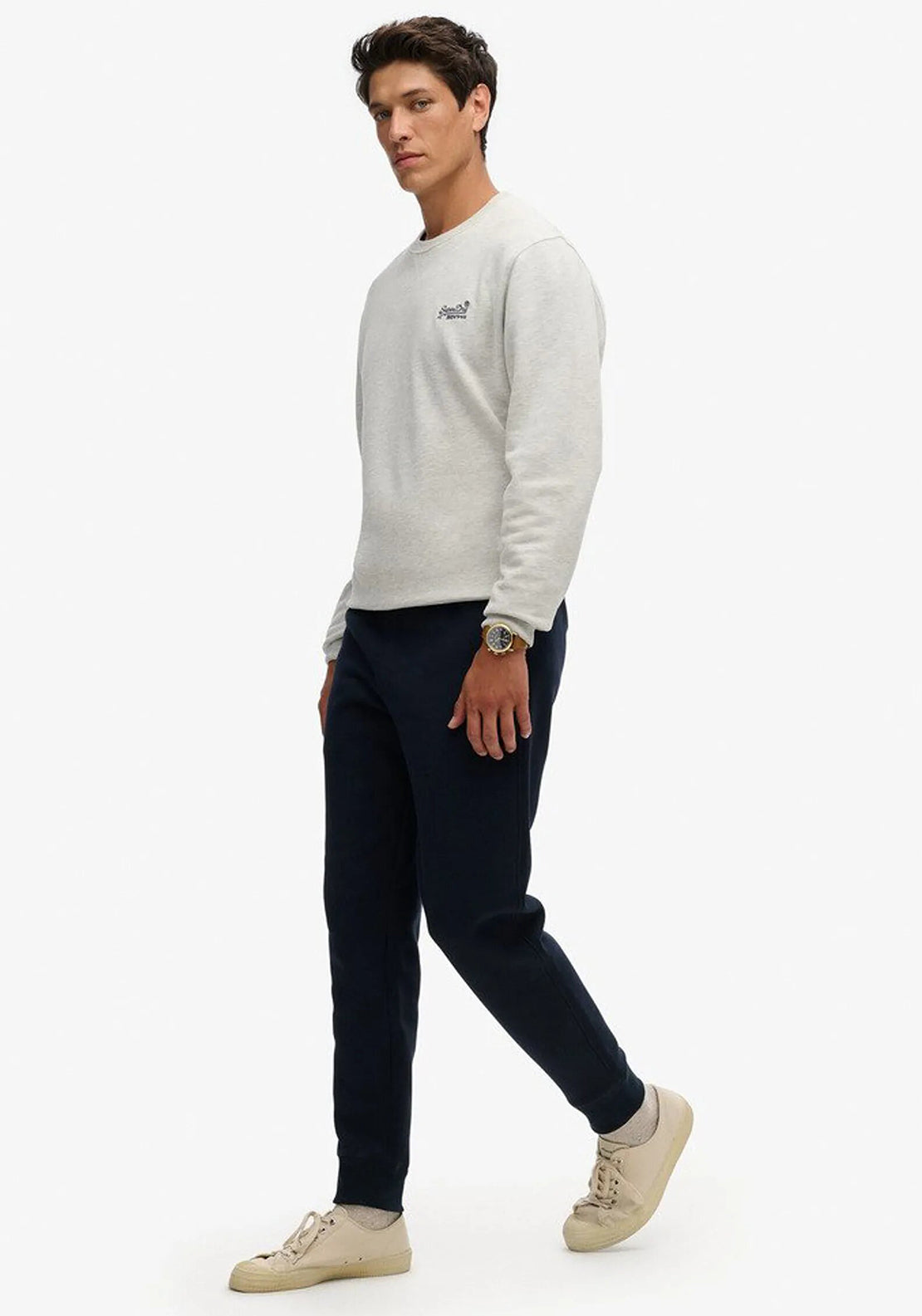 Superdry Essential Logo Joggers, Eclipse Navy