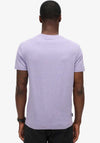 Superdry Essential Embroidered Logo T-Shirt, Iris Purple Marl