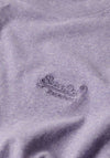 Superdry Essential Embroidered Logo T-Shirt, Iris Purple Marl