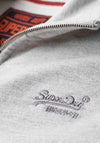 Superdry Essential Logo Track Full Zip Sweatshirt, Varsity Grey