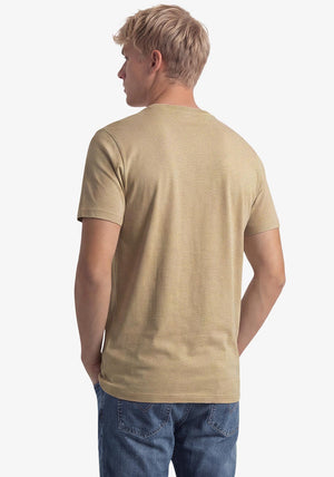 Superdry Essential SD&Co Logo Embroidered T-Shirt, Beige Marl