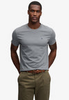 Superdry Essential SD&Co Logo Embroidered T-Shirt, Stormy Blue
