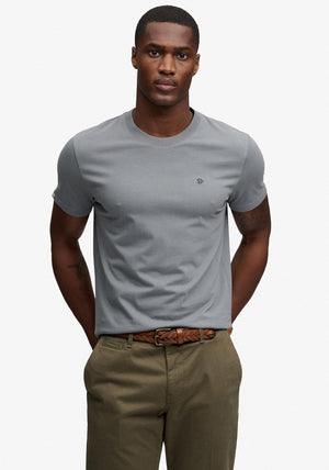 Superdry Essential SD&Co Logo Embroidered T-Shirt, Stormy Blue