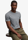 Superdry Essential SD&Co Logo Embroidered T-Shirt, Stormy Blue