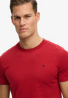 Superdry Essential SD&Co Logo Embroidered T-Shirt, Expedition Red