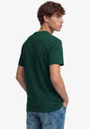 Superdry Essential Stacked Logo Embroidered T-Shirt, Pitch Green Marl