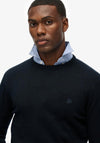 Superdry Essentials Cotton Sweater, Navy Marl