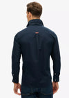 Superdry Essentials Long Sleeve Oxford Shirt, Eclipse Navy