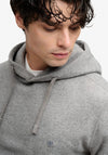 Superdry Essentials SD Co Logo Hoodie, Dark Grey Marl