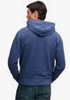 Superdry Essentials SD Co Logo Hoodie, Hampton Blue