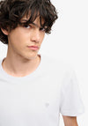Superdry Essential SD&Co Logo Embroidered T-Shirt, Optic White