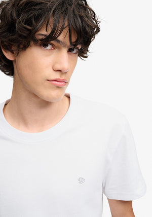 Superdry Essential SD&Co Logo Embroidered T-Shirt, Optic White