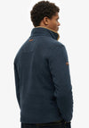 Superdry Estate Half Zip Fleece, Eclipse Navy