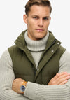 Superdry Everest Gilet, Olive Green