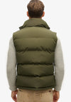 Superdry Everest Gilet, Olive Green