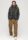 Superdry Everest Puffer Gilet, Olive