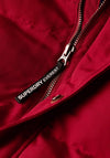Superdry Everest Puffer Gilet, Deep Red