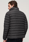 Superdry Fuji Embroidered Padded Jacket, Black