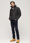 Superdry Fuji Embroidered Padded Jacket, Black
