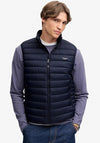 Superdry Fuji Lite Padded Gilet, Eclipse Navy