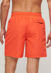 Superdry Graphic 17” Swim Shorts, Cherry Tomato Red