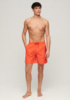 Superdry Graphic 17” Swim Shorts, Cherry Tomato Red
