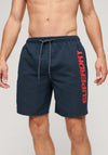 Superdry Graphic 17” Swim Shorts, Richest Navy