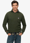 Superdry Great Outdoors Embroidered Sweatshirt, Olive Green