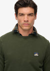 Superdry Great Outdoors Embroidered Sweatshirt, Olive Green