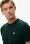 Superdry Great Outdoors Embroidered T-Shirt, Enamel Green