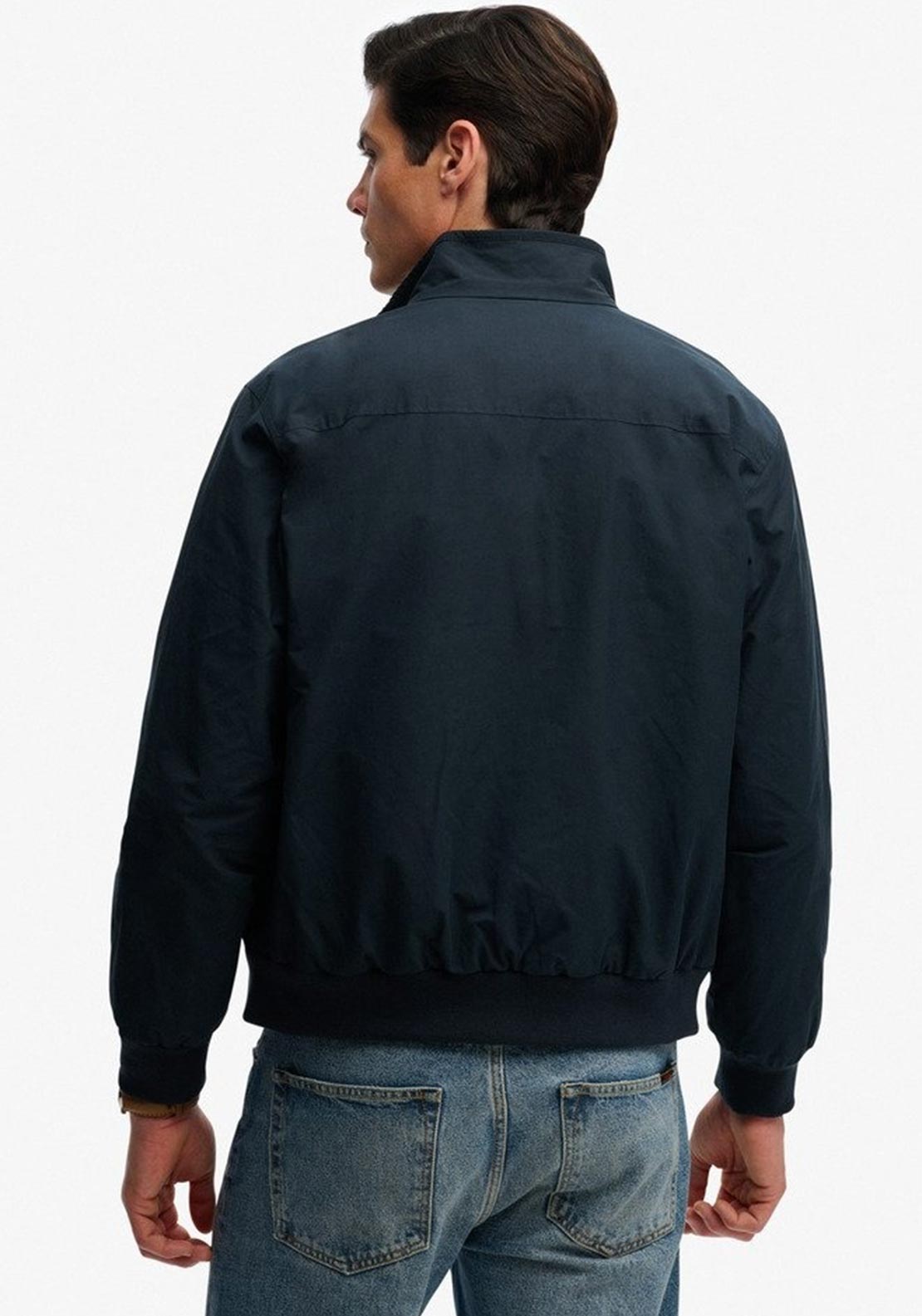 Superdry Classic Harrington Jacket, Eclipse Navy
