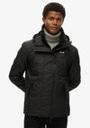 Superdry Hooded Mountain Windbreaker Jacket, Black