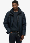 Superdry Hooded Mountain Windbreaker Jacket, Navy