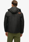 Superdry Hooded Mountain Windbreaker Jacket, Black