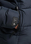 Superdry Hooded Sports Puffer Jacket, Eclipse Navy
