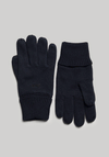 Superdry Knitted Logo Gloves, Eclipse Navy Grit