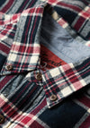 Superdry Lumberjack Check Shirt, Kansas Navy