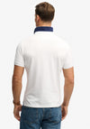 Superdry Pique Monogram Polo Shirt, White