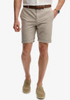 Superdry Premium Houndstooth Chino Shorts, Beige