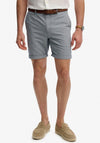 Superdry Premium Houndstooth Chino Shorts, Blue