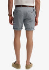 Superdry Premium Houndstooth Chino Shorts, Blue