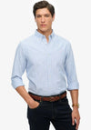 Superdry Preppy Oxford Stripe Shirt, Blue