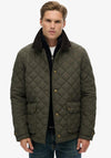 Superdry Quilted Estate Jacket, Army Green