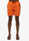 Superdry Sport Graphic 17” Swim Shorts, Denver Orange