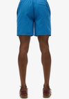 Superdry Sport Graphic 17” Swim Shorts, Monaco Blue