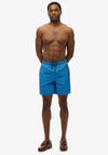 Superdry Sport Graphic 17” Swim Shorts, Monaco Blue